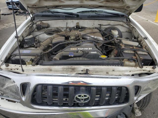 5TEGN92N82Z027415 - 2002 TOYOTA TACOMA DOUBLE CAB PRERUNNER WHITE photo 11