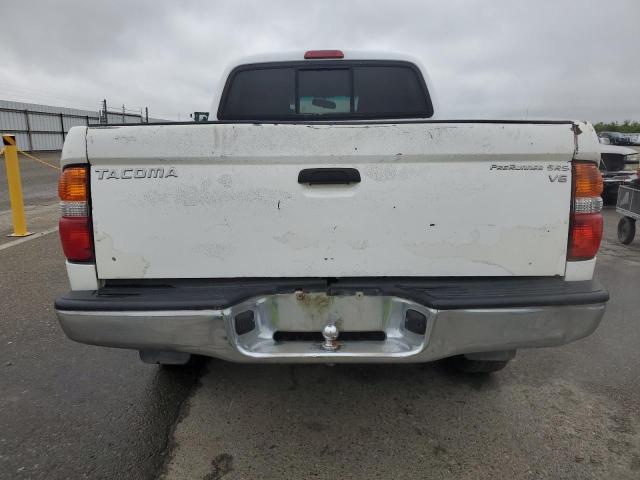5TEGN92N82Z027415 - 2002 TOYOTA TACOMA DOUBLE CAB PRERUNNER WHITE photo 6
