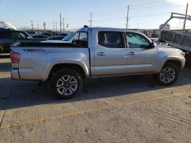 3TMGZ5AN6KM257398 - 2019 TOYOTA TACOMA DOUBLE CAB SILVER photo 3