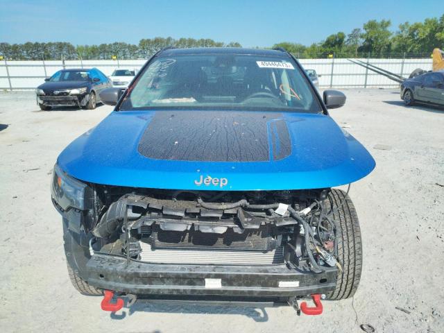 3C4NJDDB5NT161797 - 2022 JEEP COMPASS TRAILHAWK BLUE photo 5