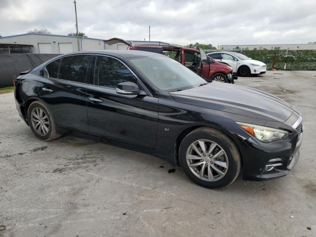 JN1BV7AR5EM706478 - 2014 INFINITI Q50 BASE BLACK photo 4