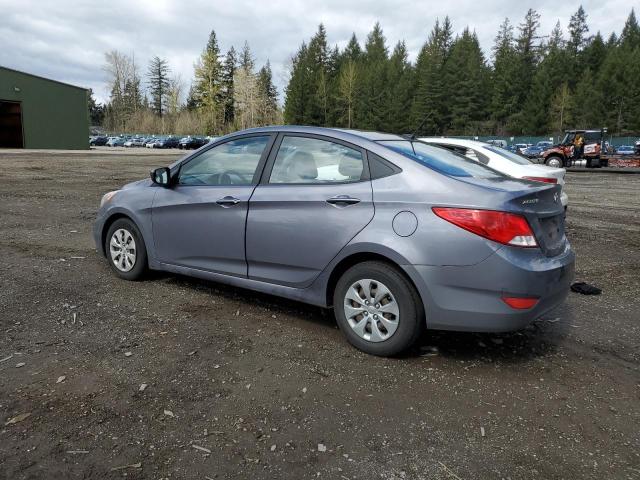 KMHCT4AE1GU067856 - 2016 HYUNDAI ACCENT SE SILVER photo 2