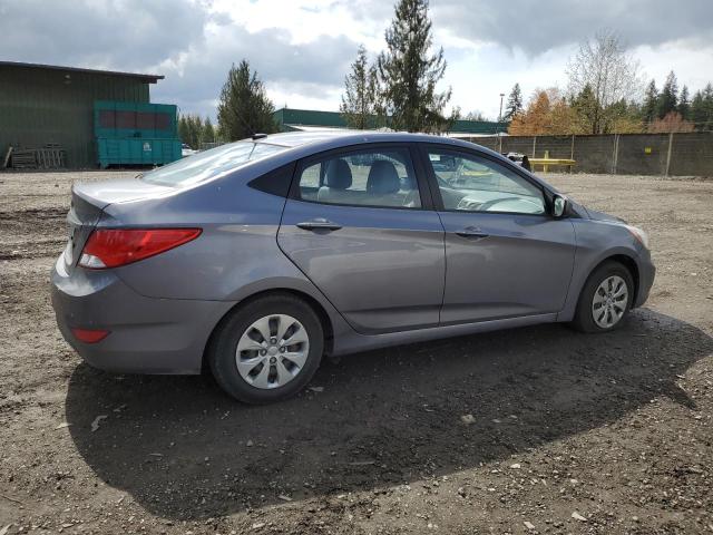 KMHCT4AE1GU067856 - 2016 HYUNDAI ACCENT SE SILVER photo 3