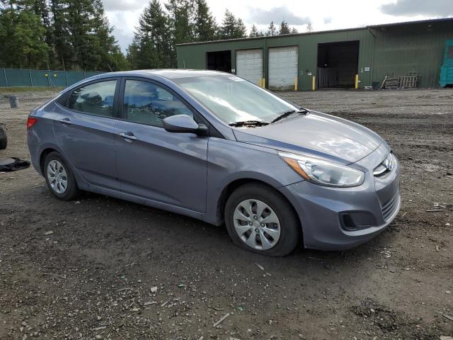 KMHCT4AE1GU067856 - 2016 HYUNDAI ACCENT SE SILVER photo 4