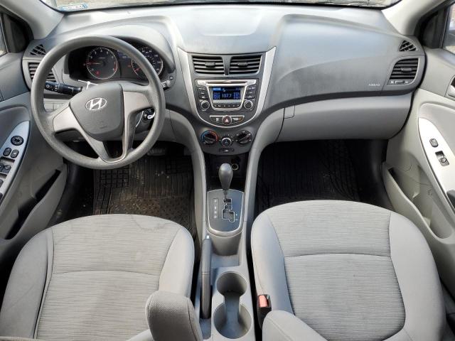 KMHCT4AE1GU067856 - 2016 HYUNDAI ACCENT SE SILVER photo 8