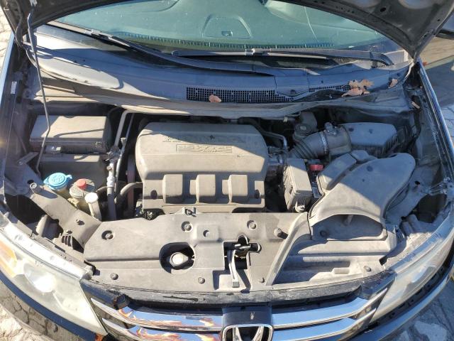 5FNRL5H68EB110470 - 2014 HONDA ODYSSEY EXL BLACK photo 12