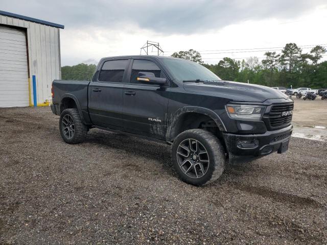 1C6SRFJT7KN603051 - 2019 RAM 1500 LARAMIE BLACK photo 4