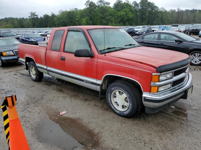 1GCEC19R2VE221436 - 1997 CHEVROLET SILVERADO C1500 RED photo 4