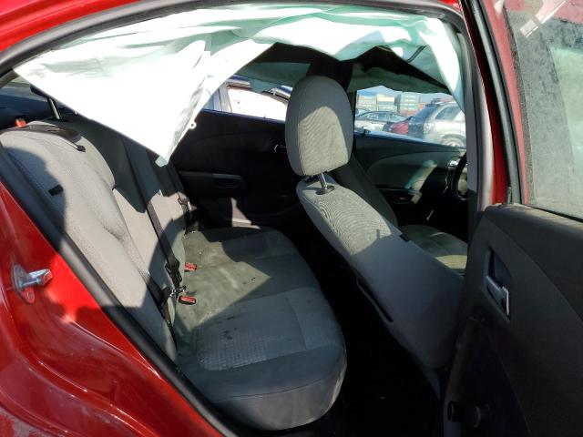 1G1JA5SH5C4130377 - 2012 CHEVROLET SONIC LS RED photo 10