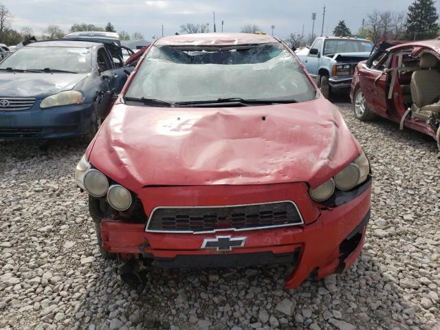 1G1JA5SH5C4130377 - 2012 CHEVROLET SONIC LS RED photo 5