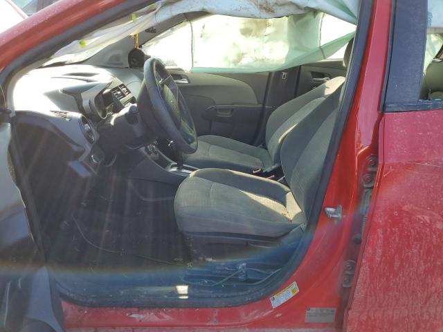 1G1JA5SH5C4130377 - 2012 CHEVROLET SONIC LS RED photo 7