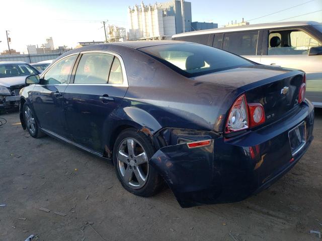 1G1ZH57B68F231703 - 2008 CHEVROLET MALIBU 1LT BLUE photo 2