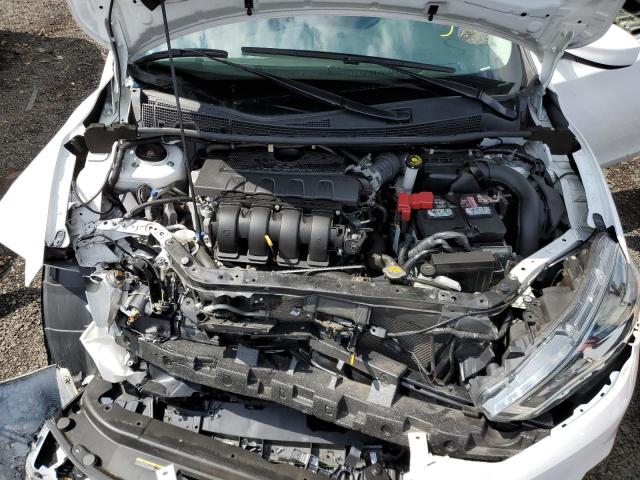 3N1AB7AP3KY401637 - 2019 NISSAN SENTRA S WHITE photo 11