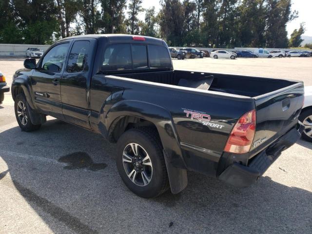 5TEUU42N87Z370063 - 2007 TOYOTA TACOMA ACCESS CAB BLACK photo 2