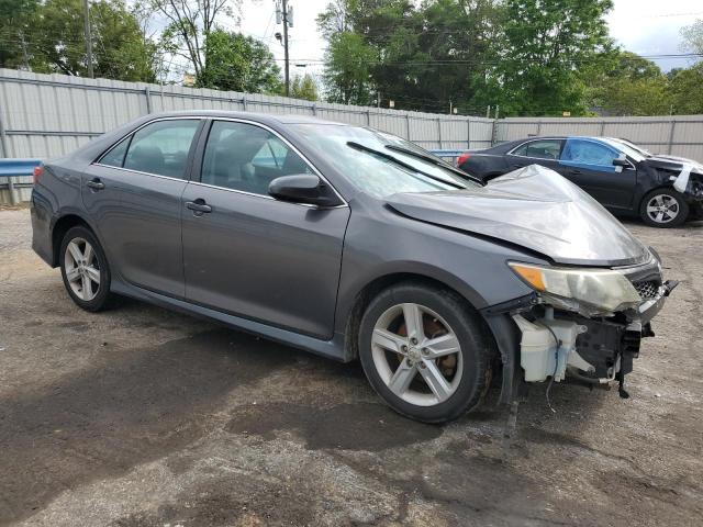 4T1BF1FK5DU262550 - 2013 TOYOTA CAMRY L GRAY photo 4