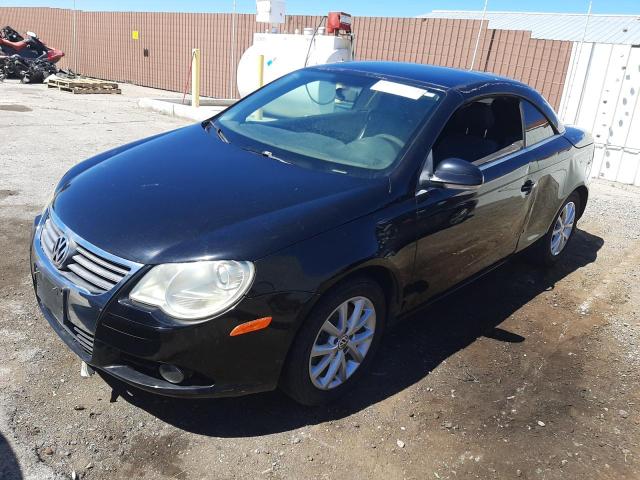 WVWAA71F97V031340 - 2007 VOLKSWAGEN EOS BASE BLACK photo 1