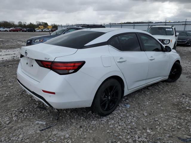 3N1AB8CV7PY225300 - 2023 NISSAN SENTRA SV WHITE photo 3