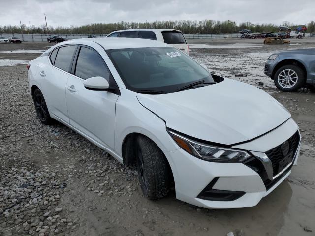 3N1AB8CV7PY225300 - 2023 NISSAN SENTRA SV WHITE photo 4