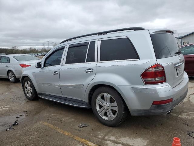 4JGBF71E47A253686 - 2007 MERCEDES-BENZ GL 450 4MATIC SILVER photo 2