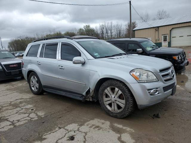 4JGBF71E47A253686 - 2007 MERCEDES-BENZ GL 450 4MATIC SILVER photo 4