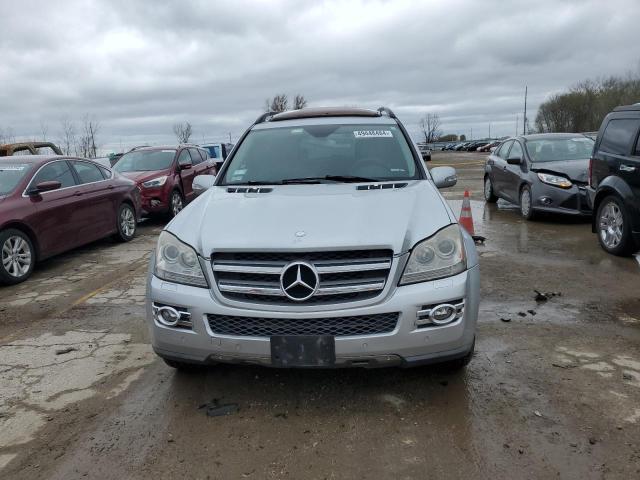 4JGBF71E47A253686 - 2007 MERCEDES-BENZ GL 450 4MATIC SILVER photo 5
