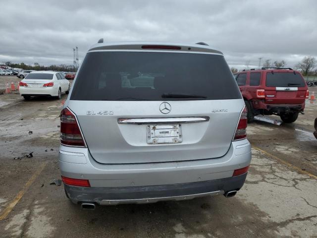 4JGBF71E47A253686 - 2007 MERCEDES-BENZ GL 450 4MATIC SILVER photo 6