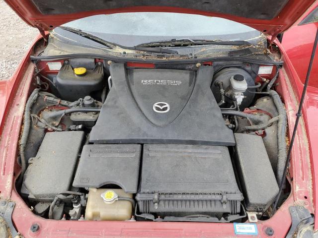 JM1FE173640106122 - 2004 MAZDA RX8 RED photo 11