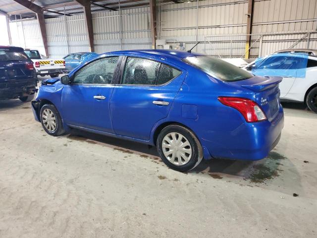 3N1CN7AP0HL806702 - 2017 NISSAN VERSA S BLUE photo 2