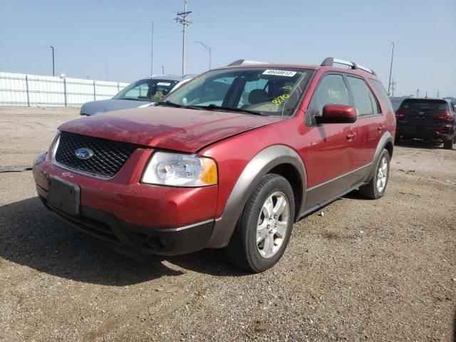 1FMZK02187GA08870 - 2007 FORD FREESTYLE SEL BURGUNDY photo 2