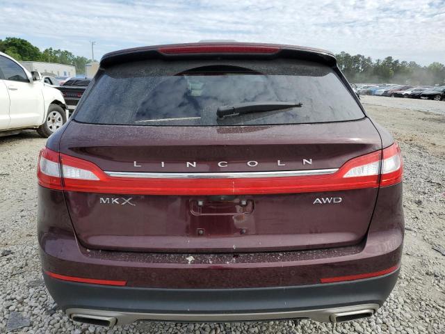2LMPJ8LR7JBL25281 - 2018 LINCOLN MKX RESERVE Շագանակագույն լուսանկար 6