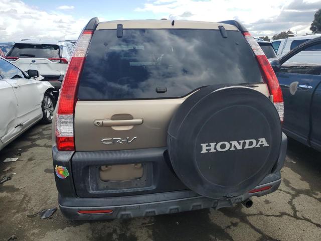 JHLRD688X6C020436 - 2006 HONDA CR-V EX GOLD photo 6