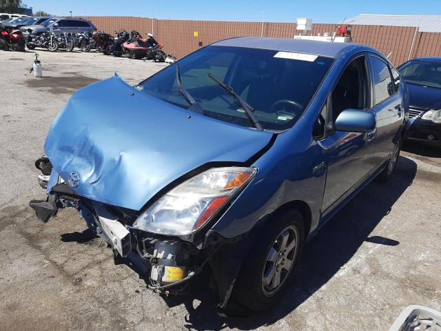 JTDKB20U887716407 - 2008 TOYOTA PRIUS BLUE photo 1