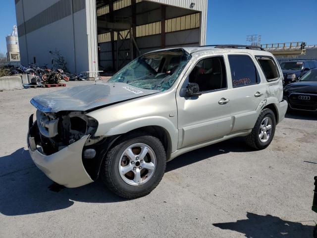 4F2YZ04155KM26418 - 2005 MAZDA TRIBUTE S TAN photo 1