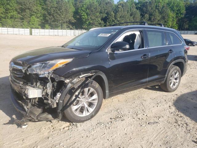 5TDKKRFH7FS098907 - 2015 TOYOTA HIGHLANDER XLE Qara foto 1