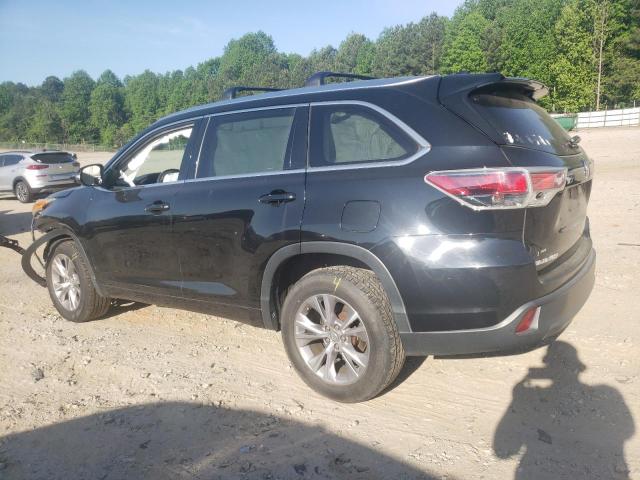 5TDKKRFH7FS098907 - 2015 TOYOTA HIGHLANDER XLE Qara foto 2