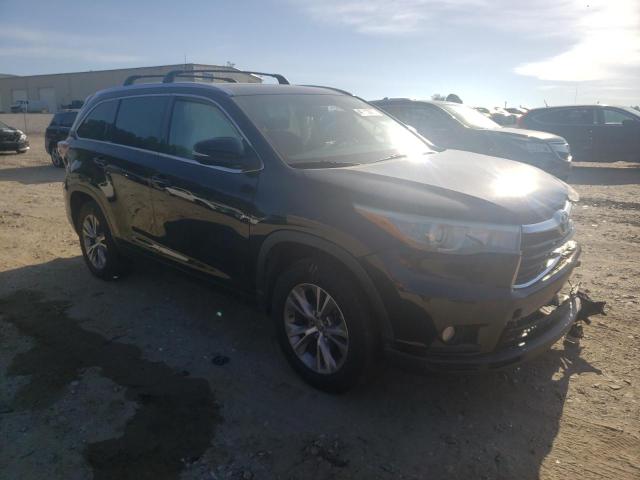 5TDKKRFH7FS098907 - 2015 TOYOTA HIGHLANDER XLE Qara foto 4