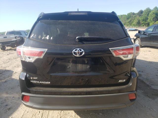 5TDKKRFH7FS098907 - 2015 TOYOTA HIGHLANDER XLE Qara foto 6