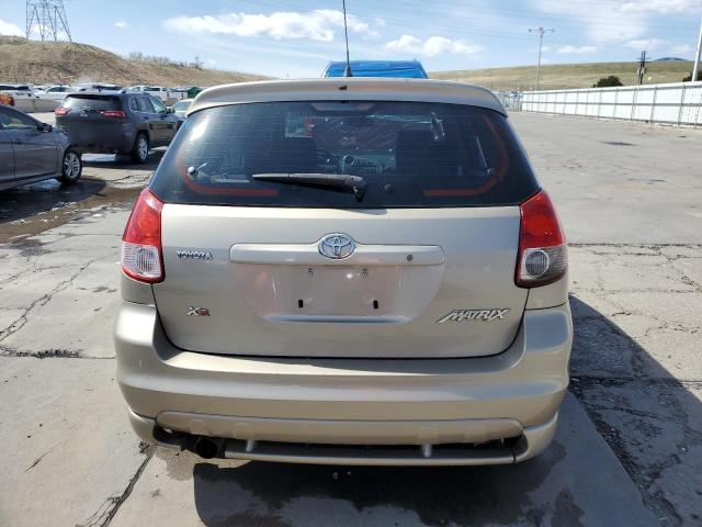 2T1KR32E23C051339 - 2003 TOYOTA COROLLA MA XR GOLD photo 6