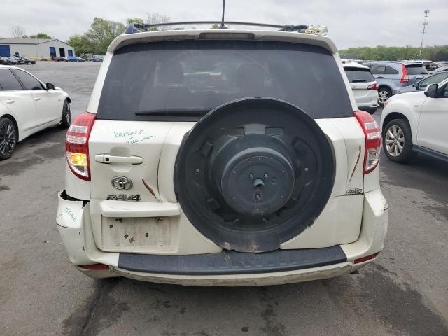 JTMDF4DV5B5042716 - 2011 TOYOTA RAV4 LIMITED WHITE photo 6