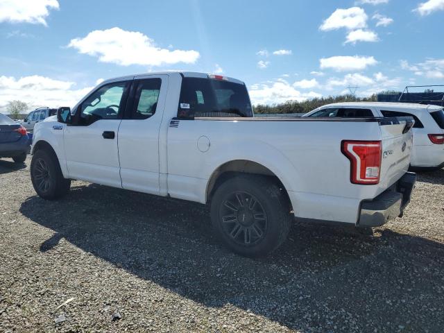 1FTEX1C82HKC85700 - 2017 FORD F150 SUPER CAB WHITE photo 2