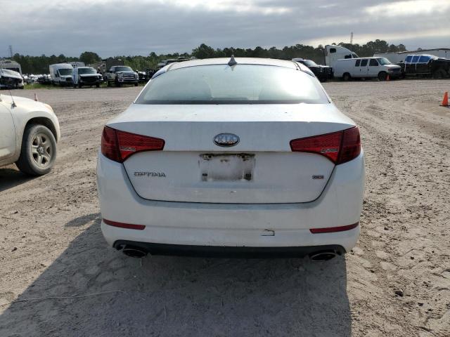 5XXGM4A73DG221568 - 2013 KIA OPTIMA LX WHITE photo 6