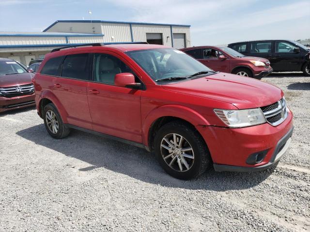 3C4PDCBG7FT610553 - 2015 DODGE JOURNEY SXT RED photo 4