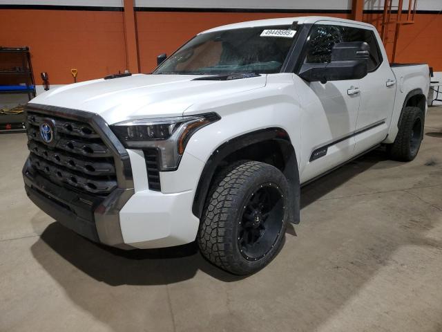 5TFNC5DB9PX032176 - 2023 TOYOTA TUNDRA CREWMAX PLATINUM თეთრი ფოტო 1