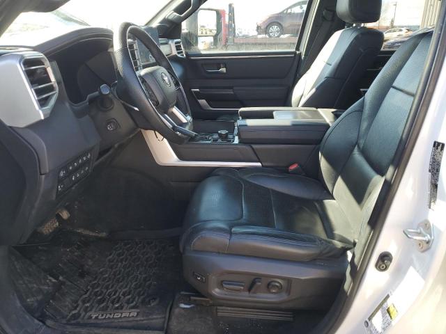 5TFNC5DB9PX032176 - 2023 TOYOTA TUNDRA CREWMAX PLATINUM თეთრი ფოტო 7
