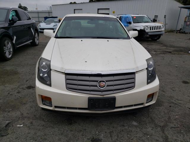 1G6DM577940182649 - 2004 CADILLAC CTS WHITE photo 5