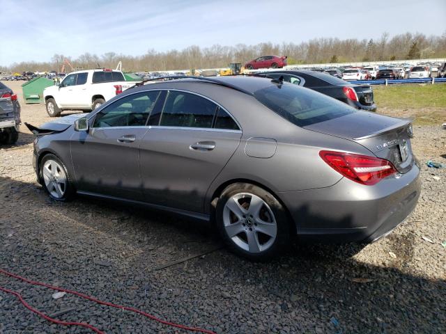 WDDSJ4GB0KN723749 - 2019 MERCEDES-BENZ CLA 250 4MATIC GRAY photo 2