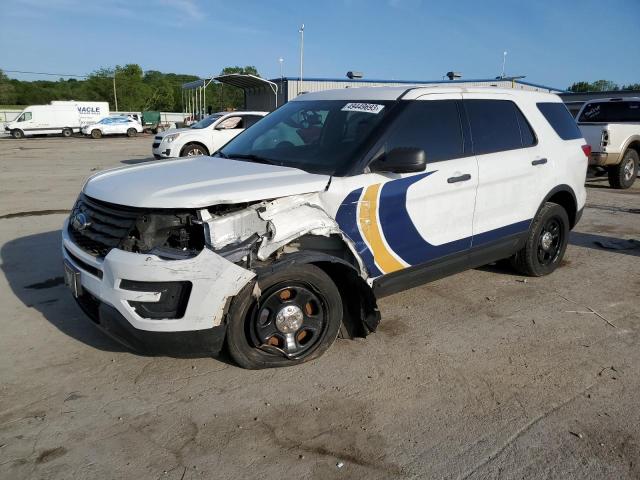 1FM5K8AR2JGA83110 - 2018 FORD EXPLORER POLICE INTERCEPTOR WHITE photo 1