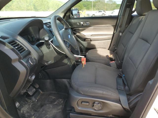 1FM5K8AR2JGA83110 - 2018 FORD EXPLORER POLICE INTERCEPTOR WHITE photo 7