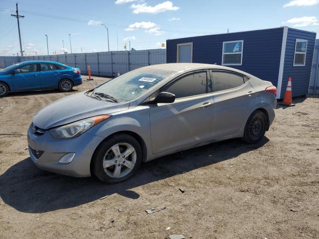 KMHDH4AE9DU516654 - 2013 HYUNDAI ELANTRA GLS GRAY photo 1