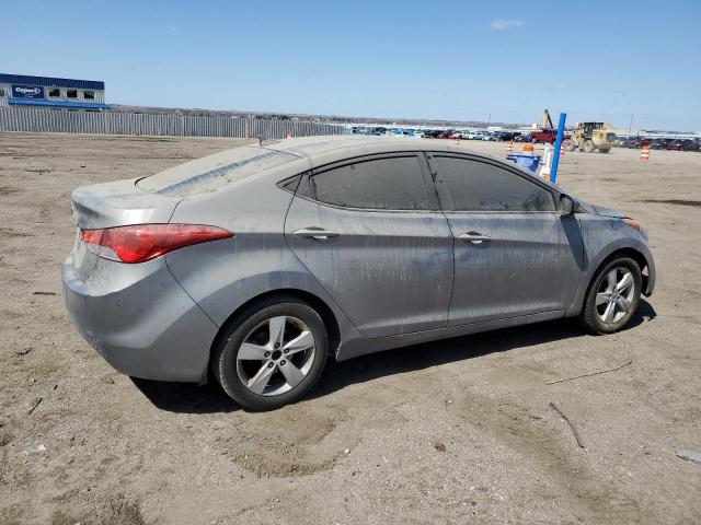 KMHDH4AE9DU516654 - 2013 HYUNDAI ELANTRA GLS GRAY photo 3